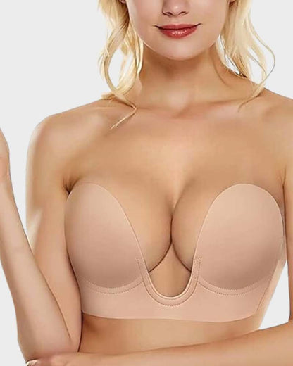 Strapless Push-Up Plunge Bra