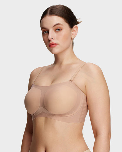 AirEase™ Anti-Slip Soft Underwire Strapless Bra