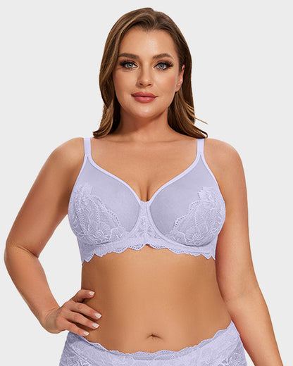 Full Coverage Lace Minimizer Bra