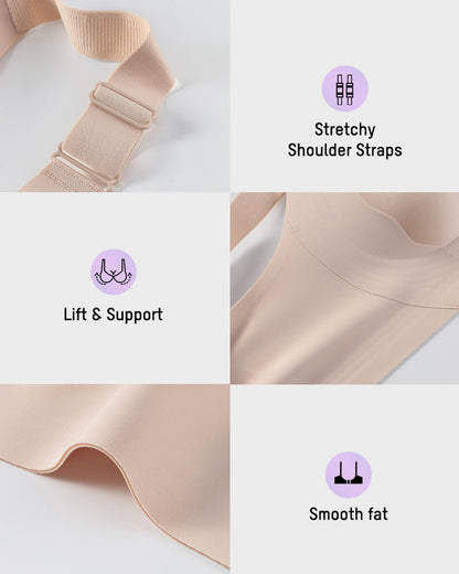 CloudLift™ bra Invisible Wide-Band Wireless Support Bra