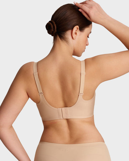 Invisible Jelly Lift Bra with Breathable Water Drop Hollow