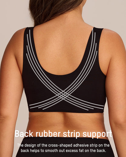 Lifting Wire-Free Antibacterial Jelly Bra