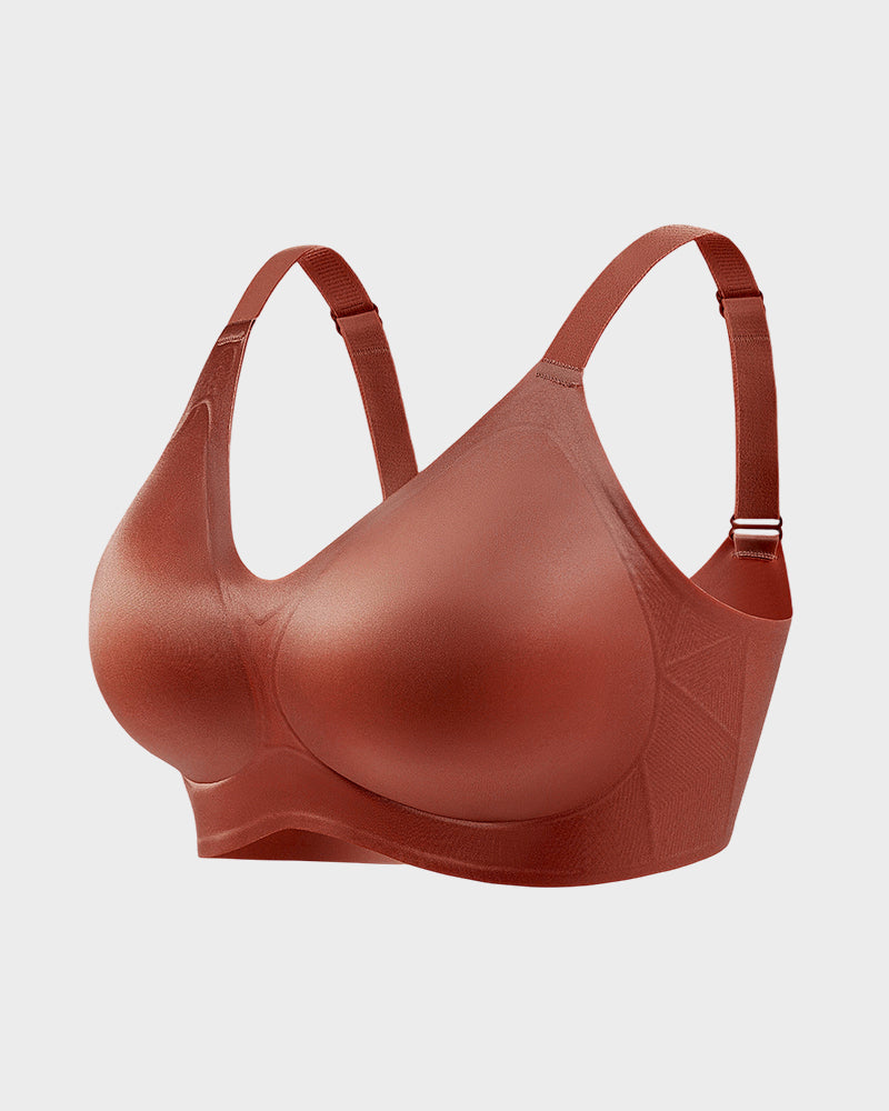 Luxury Satin Seamless Wireless Support Bra