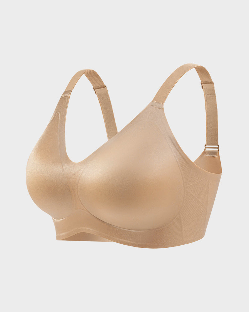 Luxury Satin Seamless Wireless Support Bra