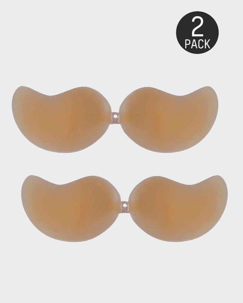 Mango Cup Ultra-Thin Silicone Adhesive Bra (2 Pairs)