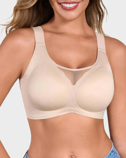 Seamless Jelly Support Wireless Bra