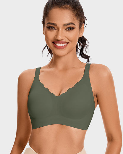 Seamless Comfort Smoothing Push Up Bra
