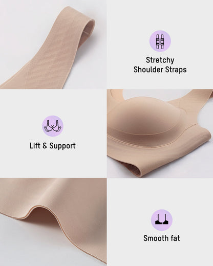 AirEase™ Wireless Full-Cover Tank Bra