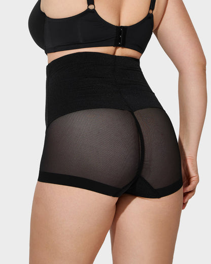 Sculpting Mesh High Waist Shaper Panty